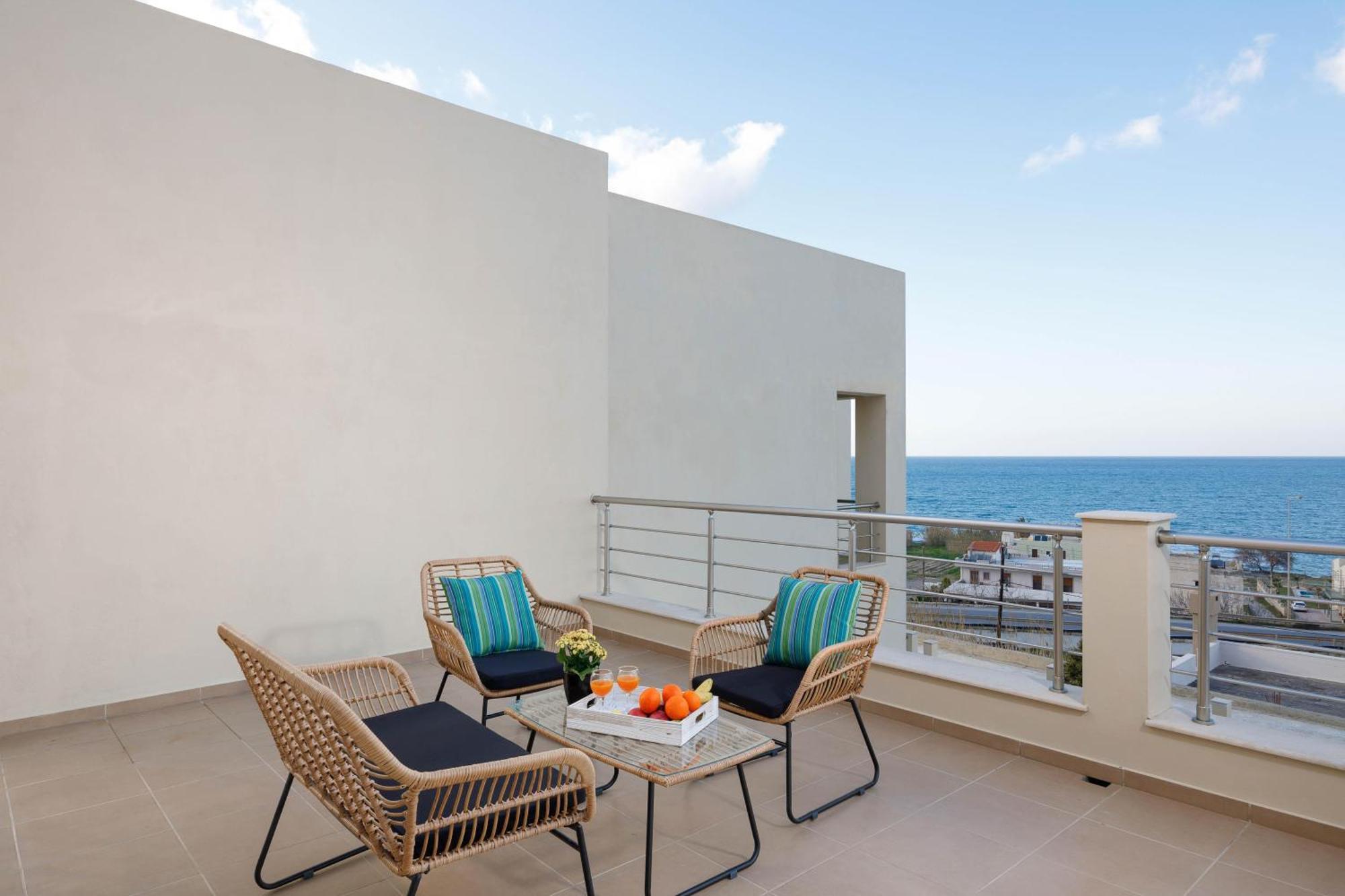 "Peach" - Sea View Maisonette By Sky Hill Resorts Pangalochori Exterior photo