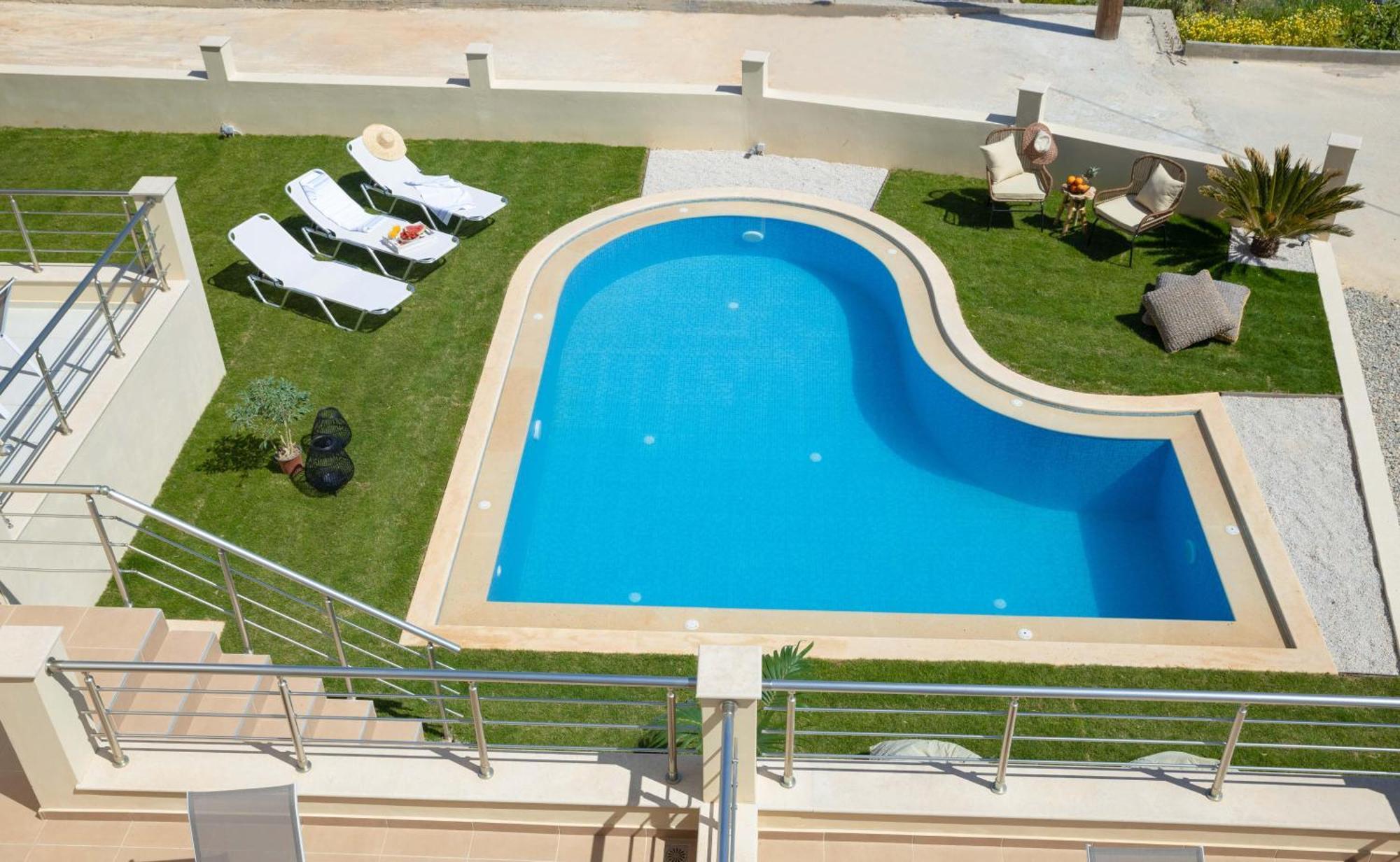 "Peach" - Sea View Maisonette By Sky Hill Resorts Pangalochori Exterior photo